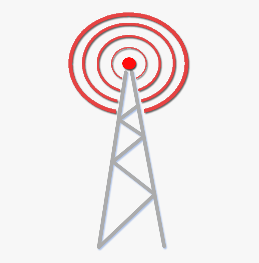Transparent Radio Tower Clipart - Circle, HD Png Download