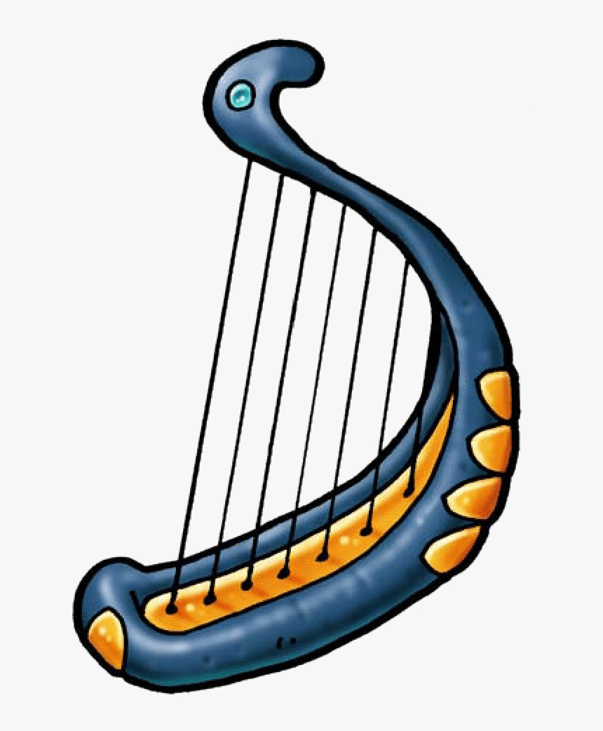 Download Musical Instruments In Bible Clipart Musical Harp, HD Png