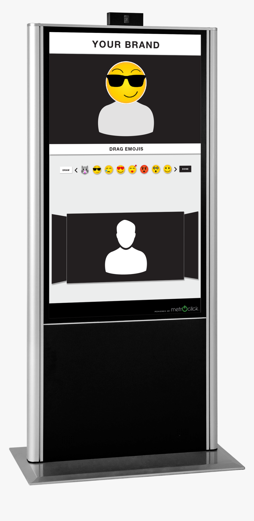 Photobooth Gen Emoji - Cartoon, HD Png Download