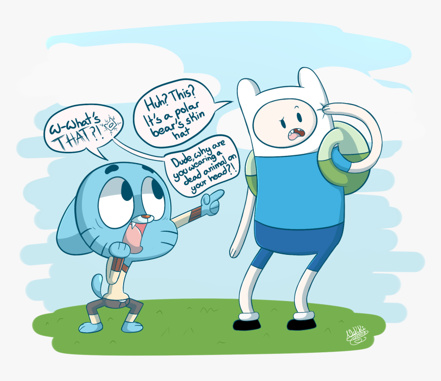 Transparent Finn Png - Gumball Finn, Png Download