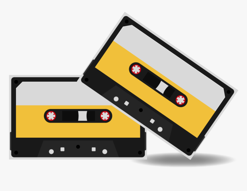 Vector Cassette Tape Png, Transparent Png