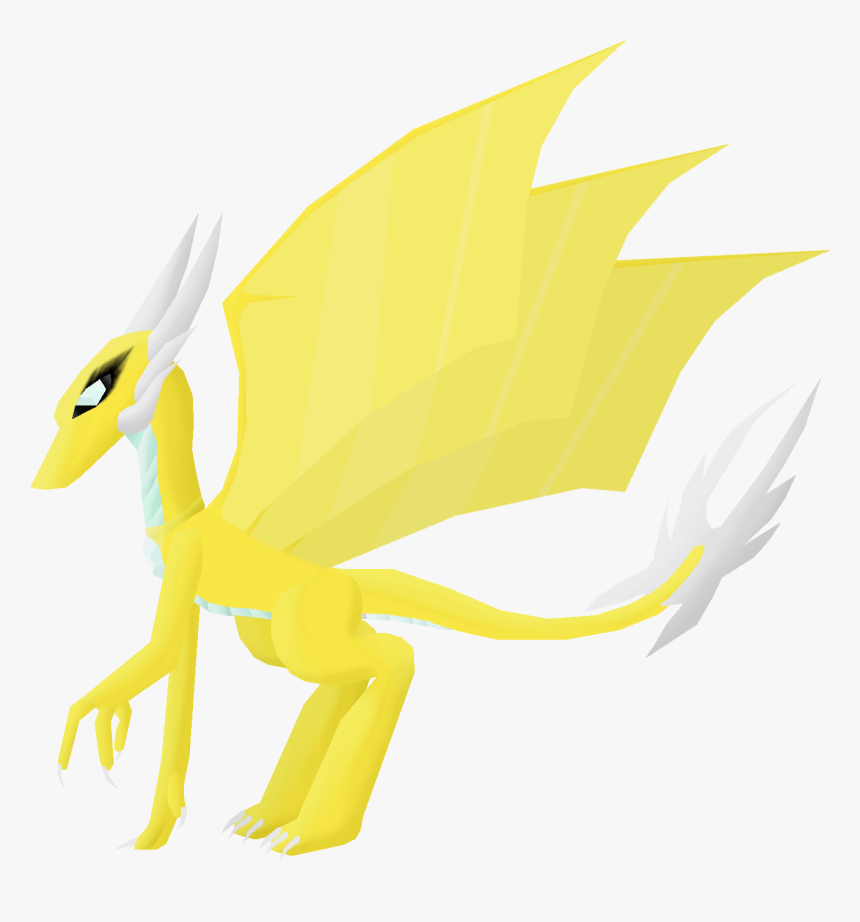 Golden Dragon - Illustration, HD Png Download