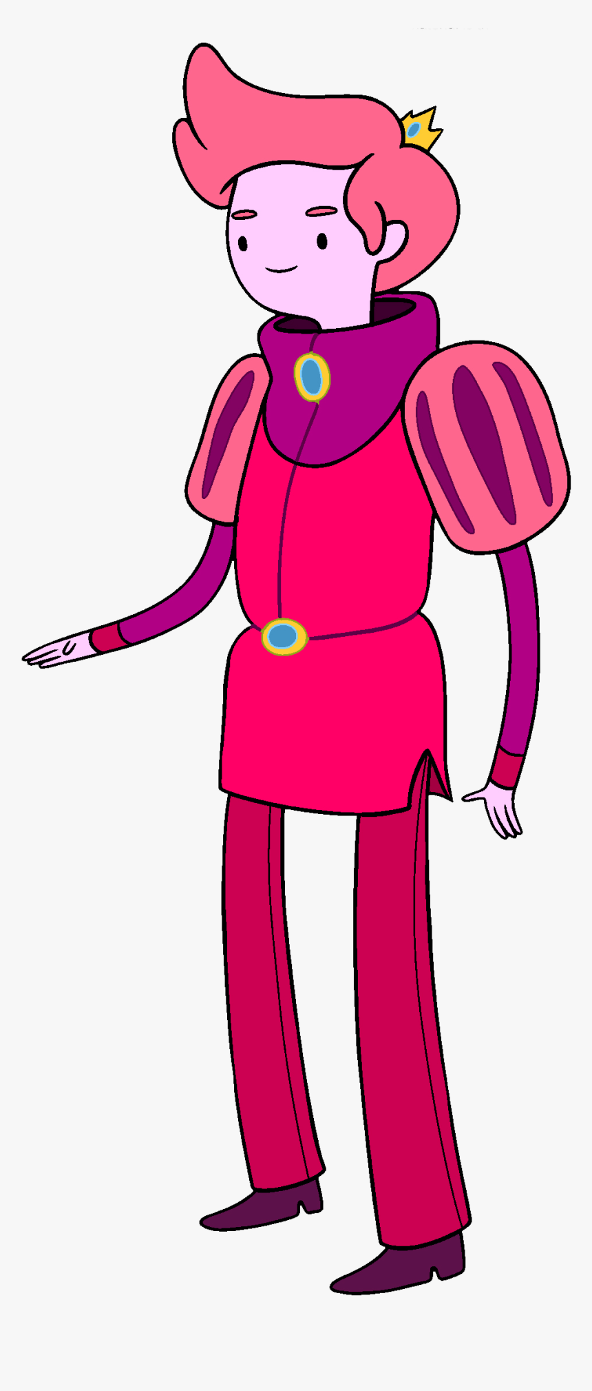 Pink Prince Mascot - Adventure Time Prince Gumball, HD Png Download