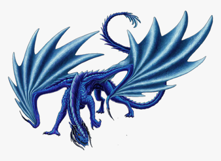 #dragon #wings #fantasy #clipart #tube #psp #png - Sapphire Gem Dragon D&d, Transparent Png