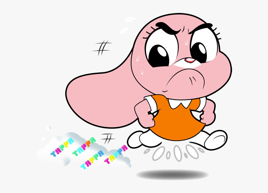 Amazing World Of Gumball Png - Tawog Gumball And Anais, Transparent Png