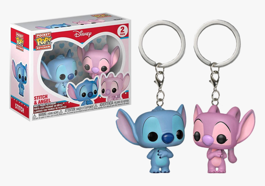 Lilo & Stitch - Stitch Funko Pop Keychain, HD Png Download