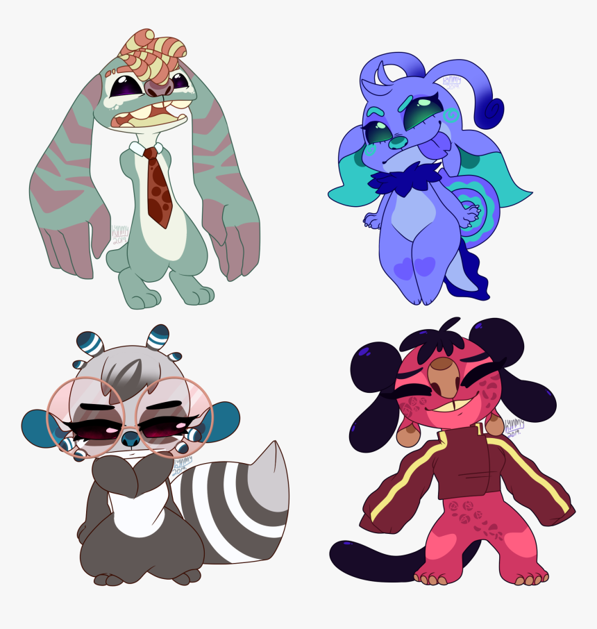 Lilo And Stitch Ota Adoptables 4/4 Open - Lilo And Stitch Adoptable Experiments 2019, HD Png Download