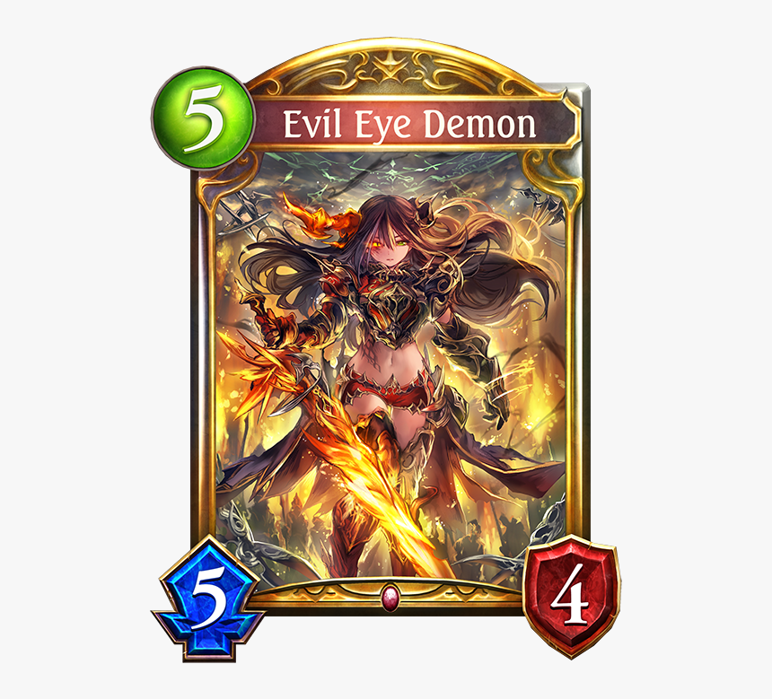Unevolved Evil Eye Demon Evolved Evil Eye Demon - Flauros Shadowverse, HD Png Download