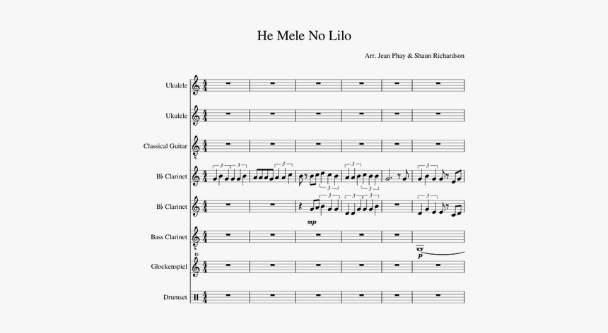 Shape Of You Clarinet Notes, HD Png Download