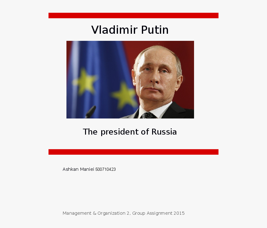 Vladimir Putin, HD Png Download