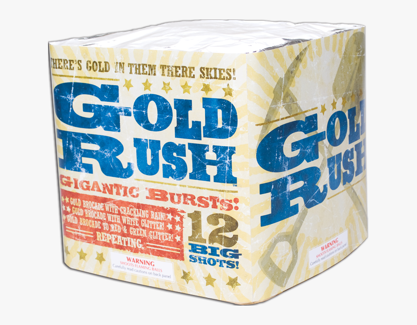 Gold Rush Aerial Repeater Fireworks - Gold Rush Firework, HD Png Download
