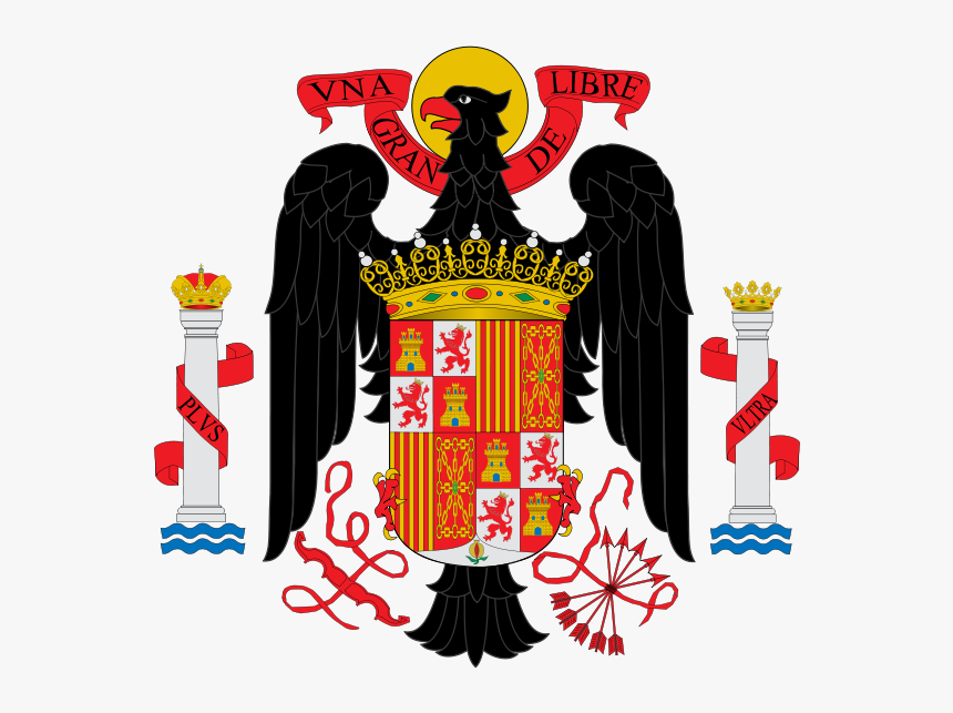Escudo De La España Franquista Vigente Entre 1945 Y - Aguila De San Juan, HD Png Download