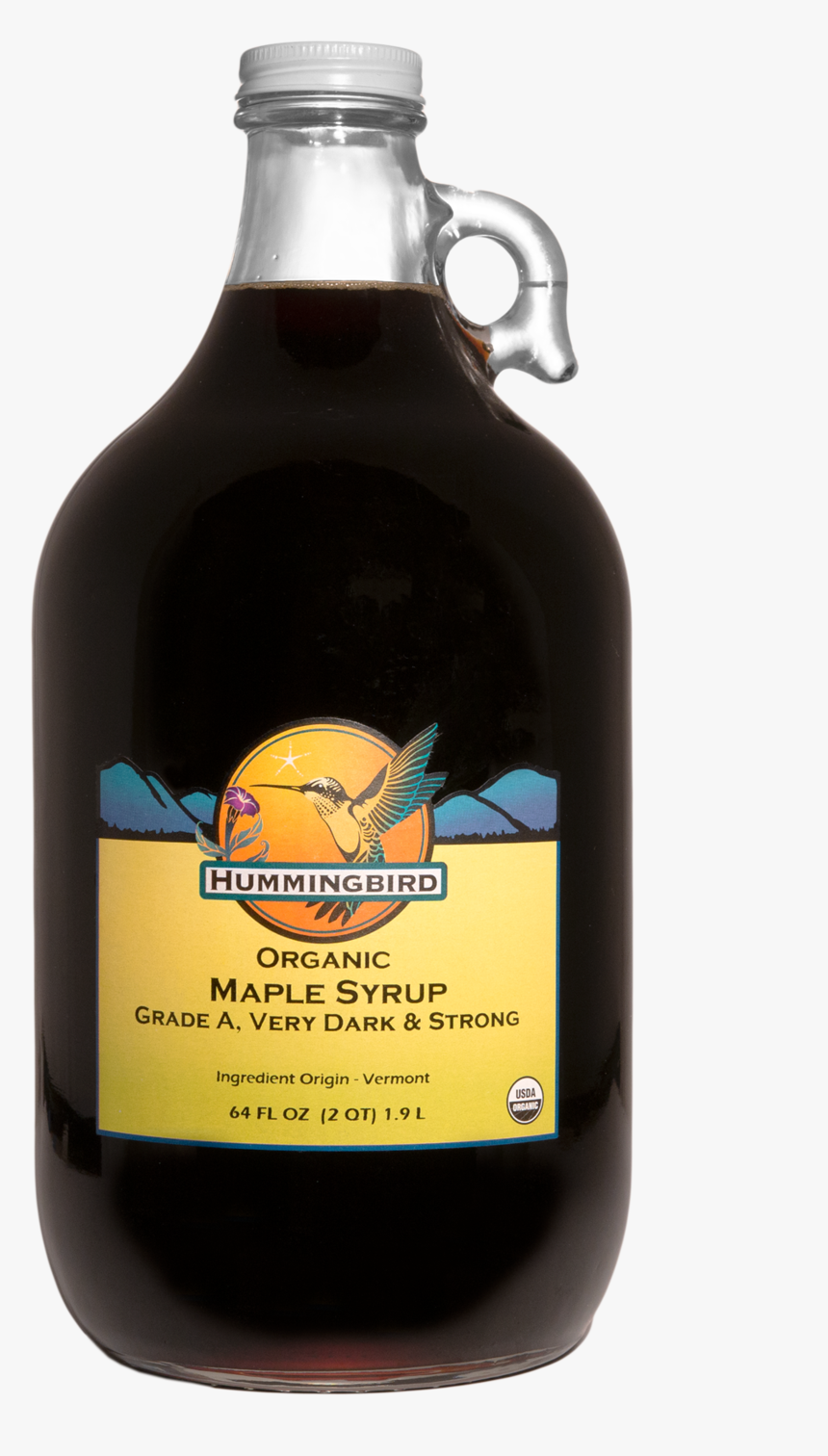 Maple Syrup, Very Dark & Strong 
 Class - Glass Bottle, HD Png Download