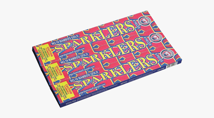 10 Gold Sparklers Bamboo 2 1 - Mat, HD Png Download