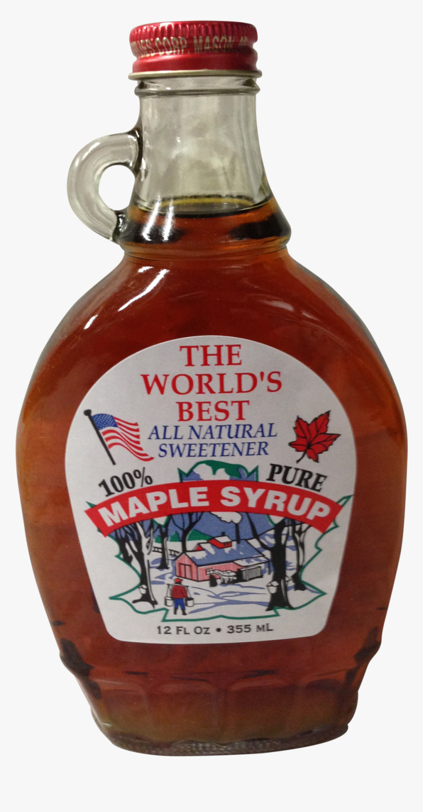 Bottle Maple Syrup, HD Png Download