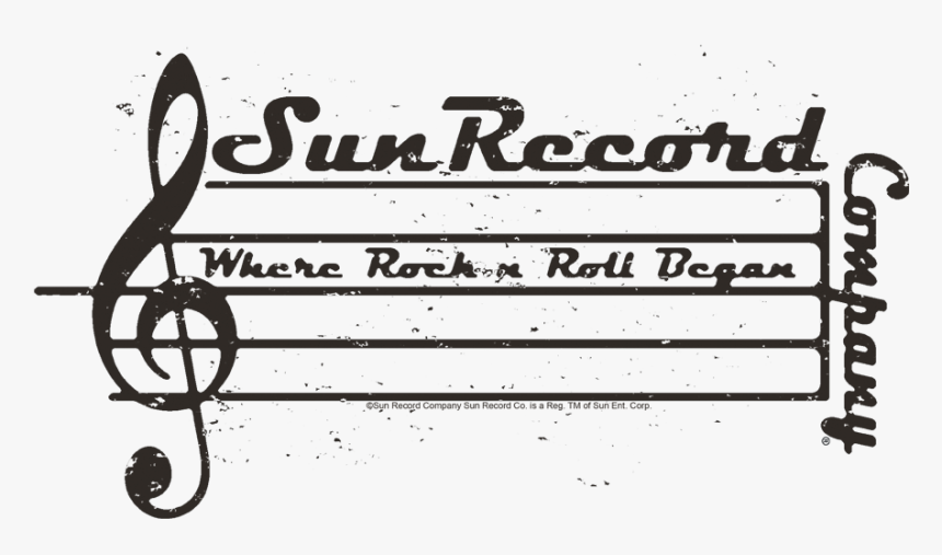 Sun Records Music Staff Men S Regular Fit T-shirt - 60's Rocket, HD Png Download