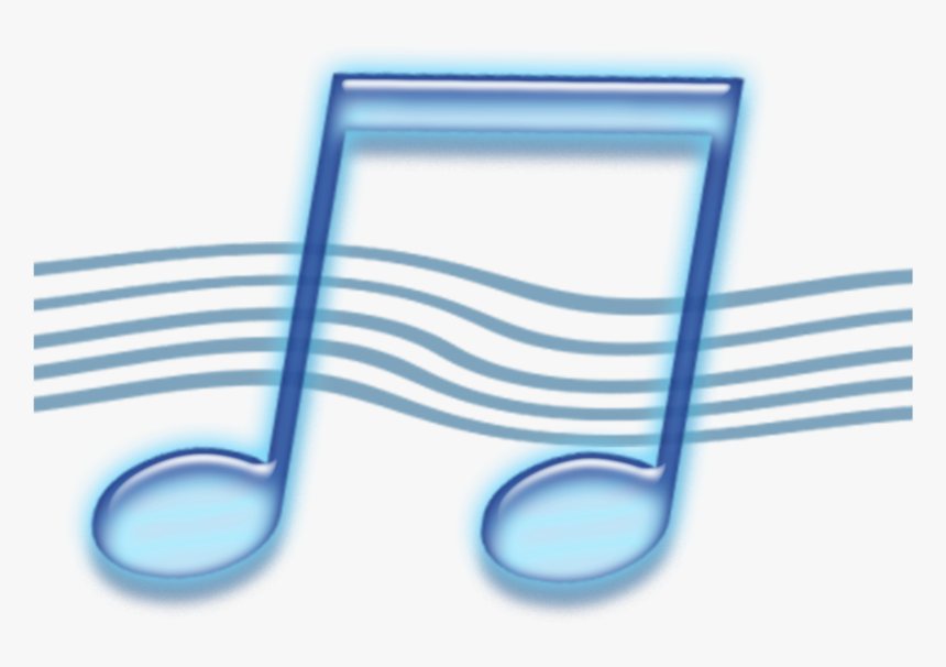 #notes #music #staff - Transparent Blue Music Notes, HD Png Download