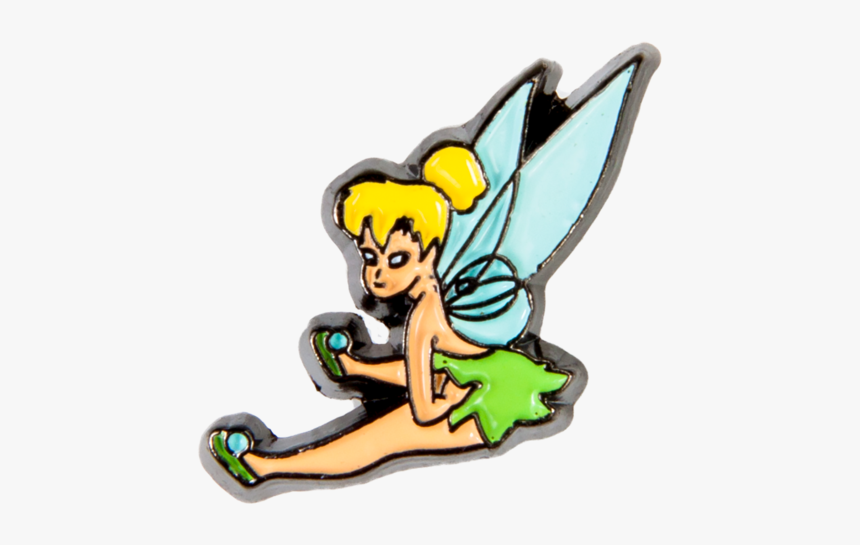 Disney Enamel Dawg Tag Shoe Charm - Fairy, HD Png Download