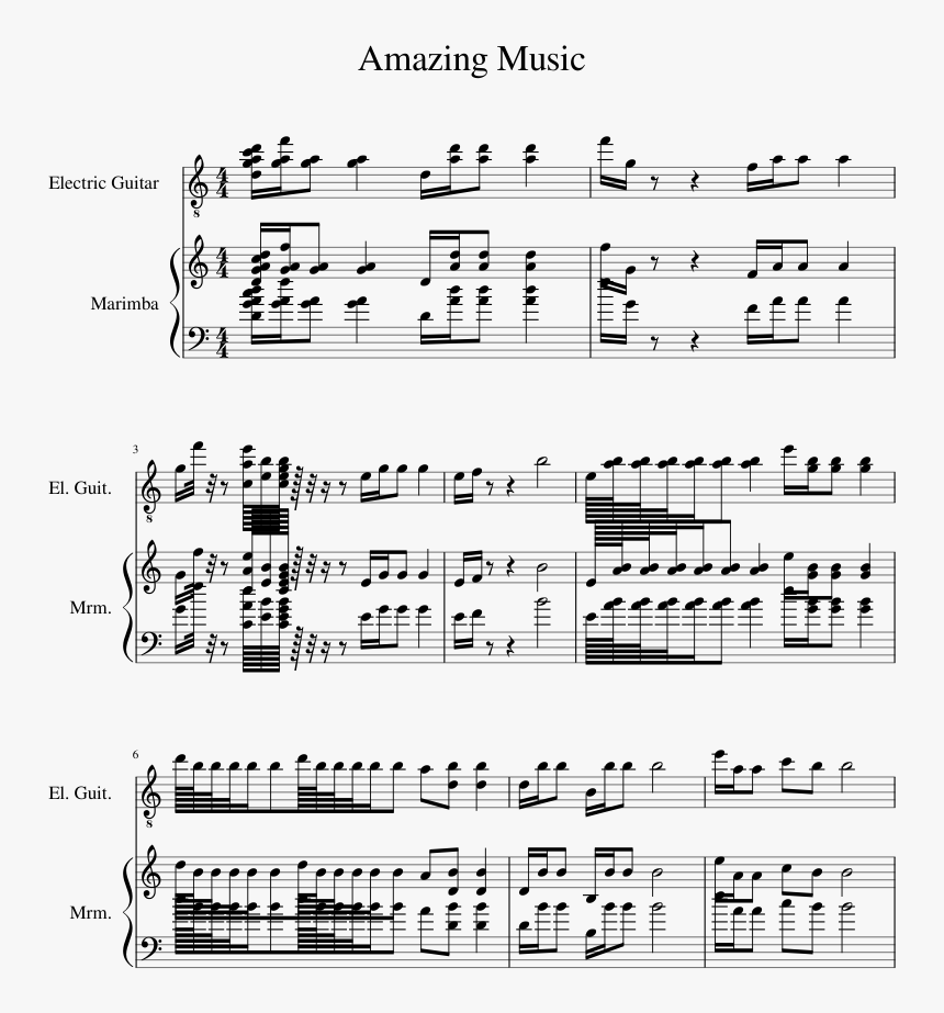 Grand Staff Music, HD Png Download