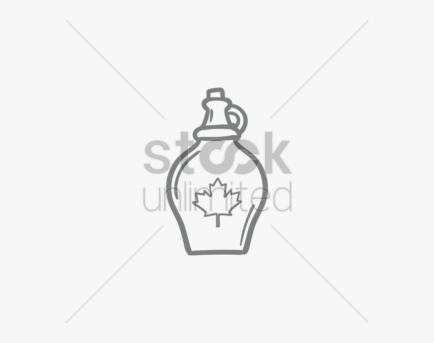 Pancakes Vector Syrup Drawing - Facial Wash Cartoon Tube, HD Png Download