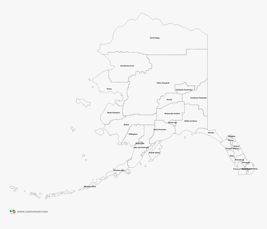 Alaska Outline Png - Sketch, Transparent Png