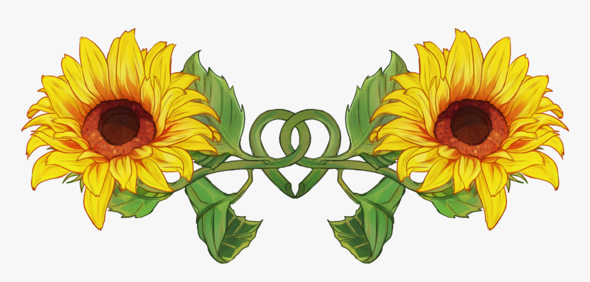 A Sheith Zine 💫 On Twitter - Sunflower Clipart, HD Png Download