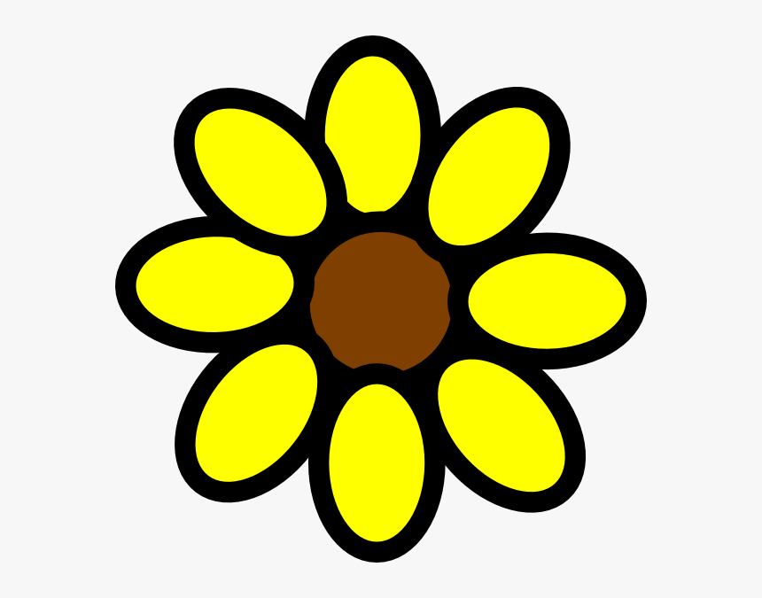 Sunflower Button Cliparts Png - Girl Scout Promise Center, Transparent Png