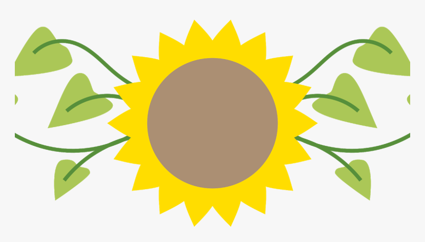Sunflowers Clipart Divider - Sunflowers Clipart, HD Png Download