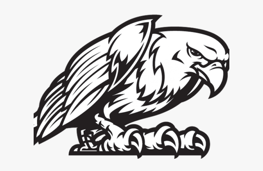 Black Eagle Clipart Eagle Mascot - Eagle Mascot Png Free, Transparent Png