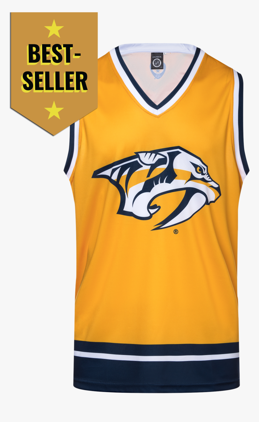 Nashville Predators Hockey Tank 
 Class - Nashville Predators Front Logo, HD Png Download