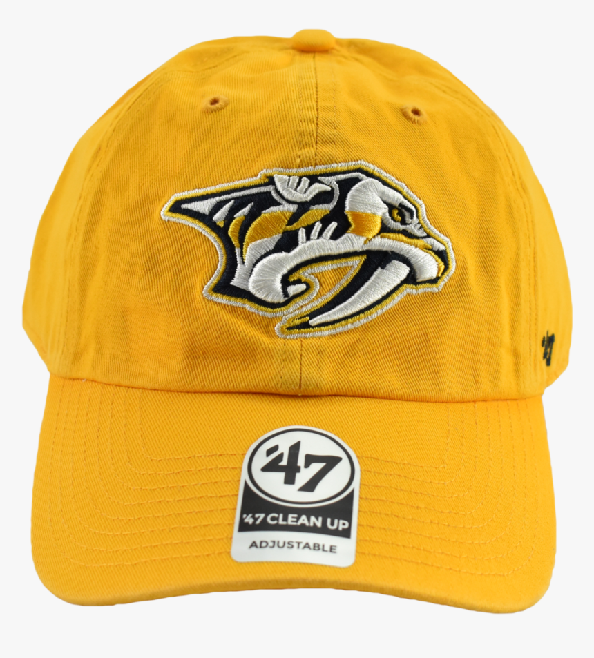 Nashville Predators Yellow 47 Nhl Dad Hat - Nashville Predators Hat, HD Png Download