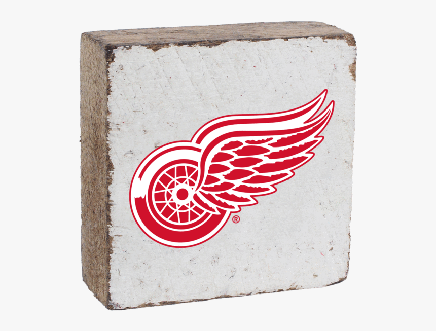 Detroit Red Wings Rustic Block - Detroit Red Wings Png, Transparent Png