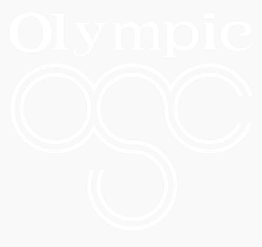 Olympic Logo Black And White Poster - Forbes Logo White Png, Transparent Png