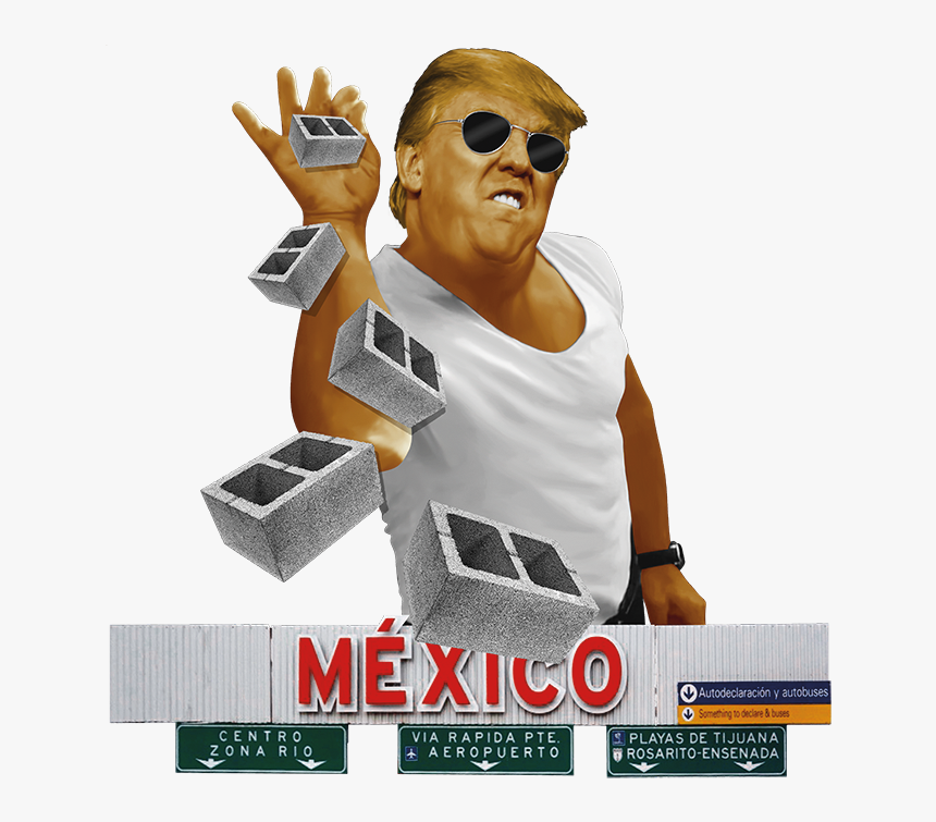 A Pinch Of The Wall - Trump Wall, HD Png Download