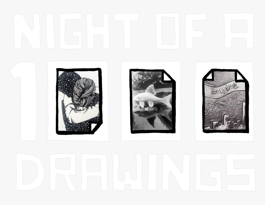Night Of A 1000 Drawings - Illustration, HD Png Download