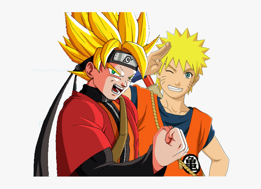 The Crossover Game Wikia - Naruto Goku, HD Png Download