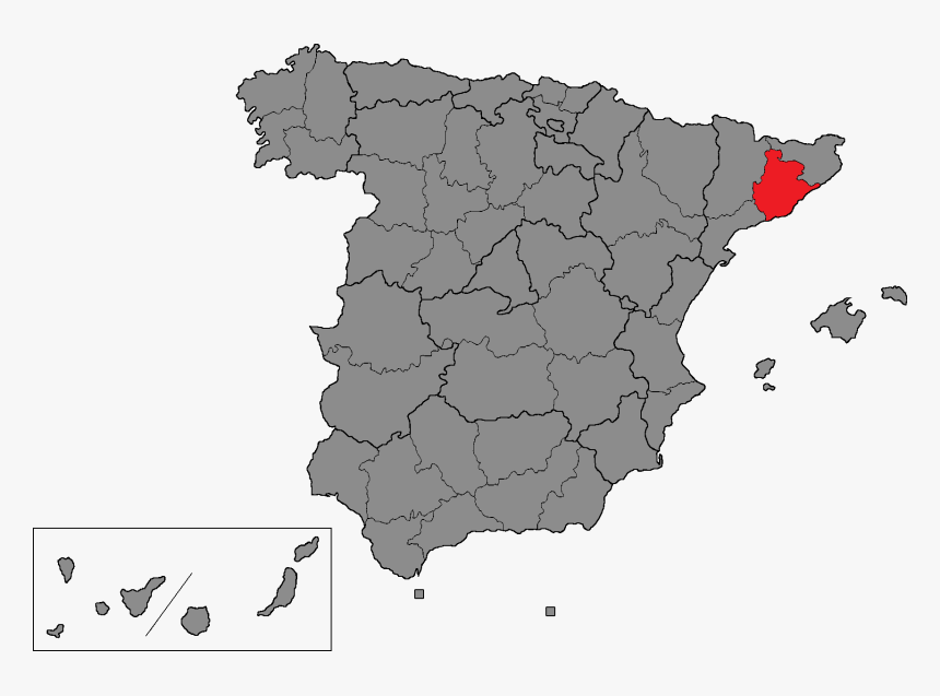 Spanishcongressdistricts - Spain Elections, HD Png Download