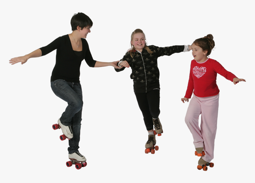 Kids Skating Png, Transparent Png
