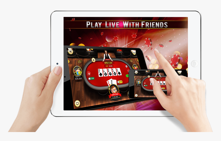 Fast, Fun And Free To Play Poker Game On Your Mobile - Play Poker Png, Transparent Png