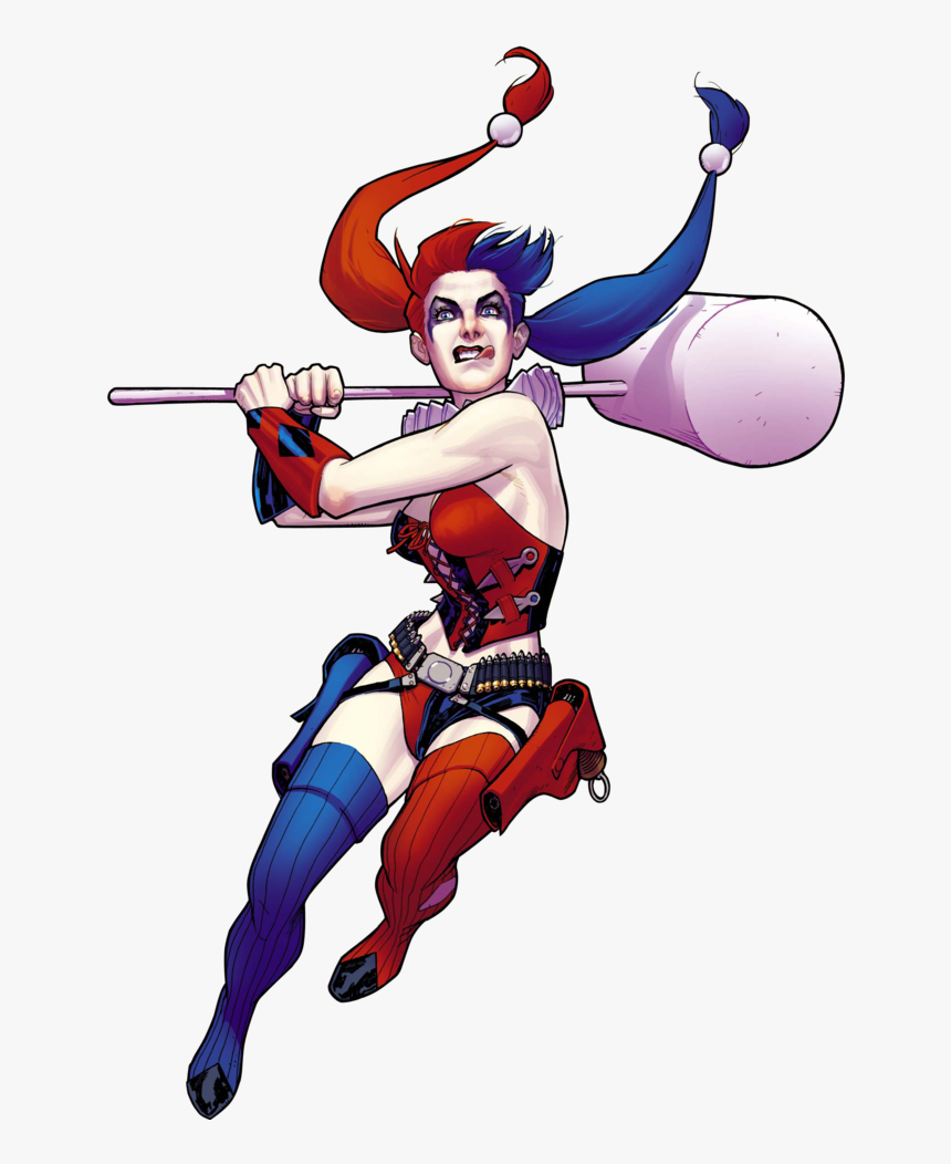 Harley Quinn Png - Harley Quinn Costume Comic, Transparent Png
