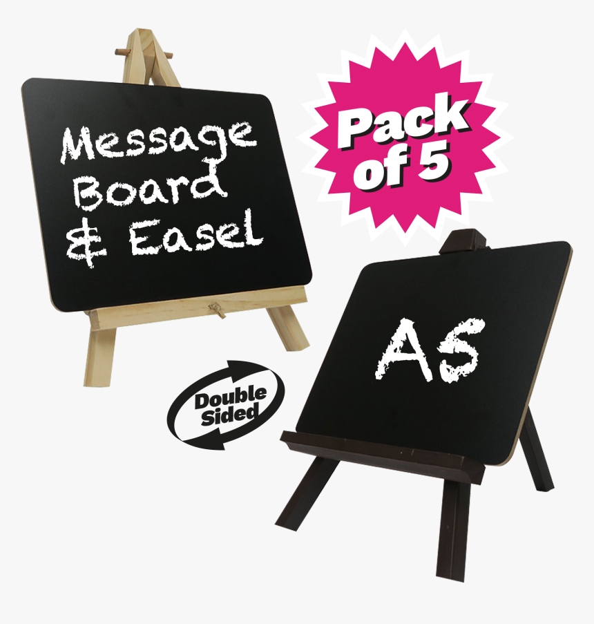 Christmas Chalkboard And Easel Counter Top 
 Title, HD Png Download