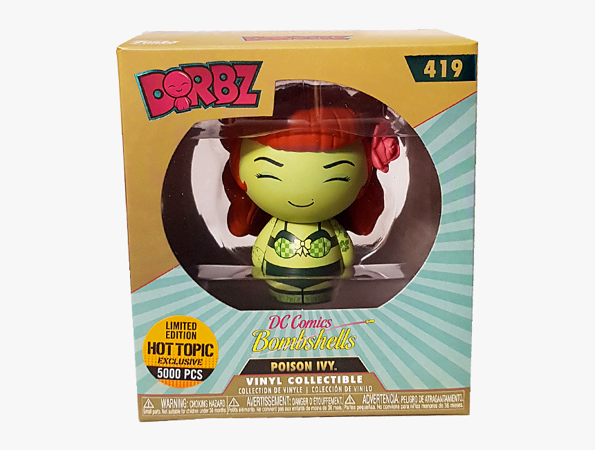Funko Dorbz Bombshell Poison Ivy, HD Png Download