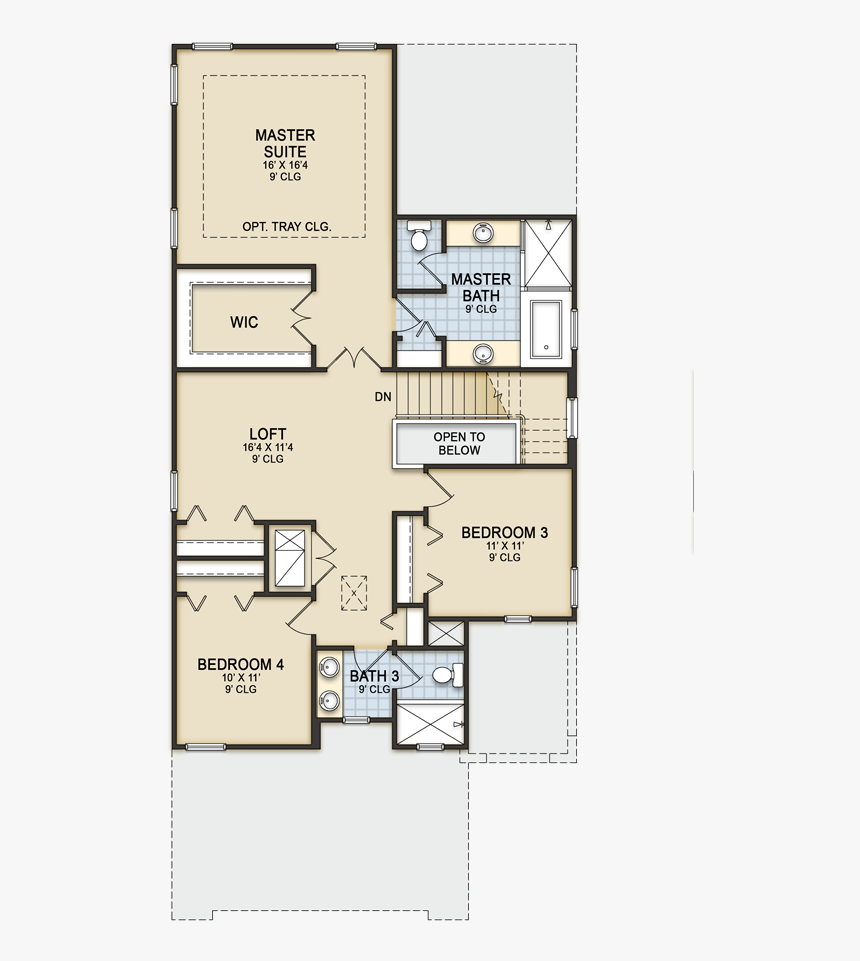 Barcelona 2 - Floor Plan, HD Png Download