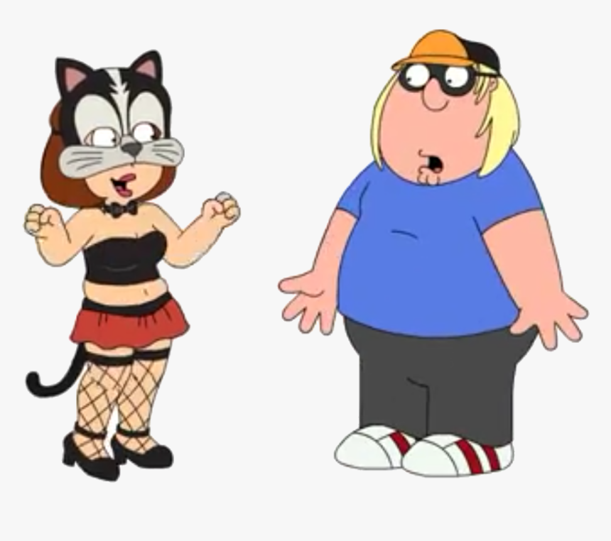 Kissing Clipart Respectful - Chris Griffin Meg Kiss, HD Png Download