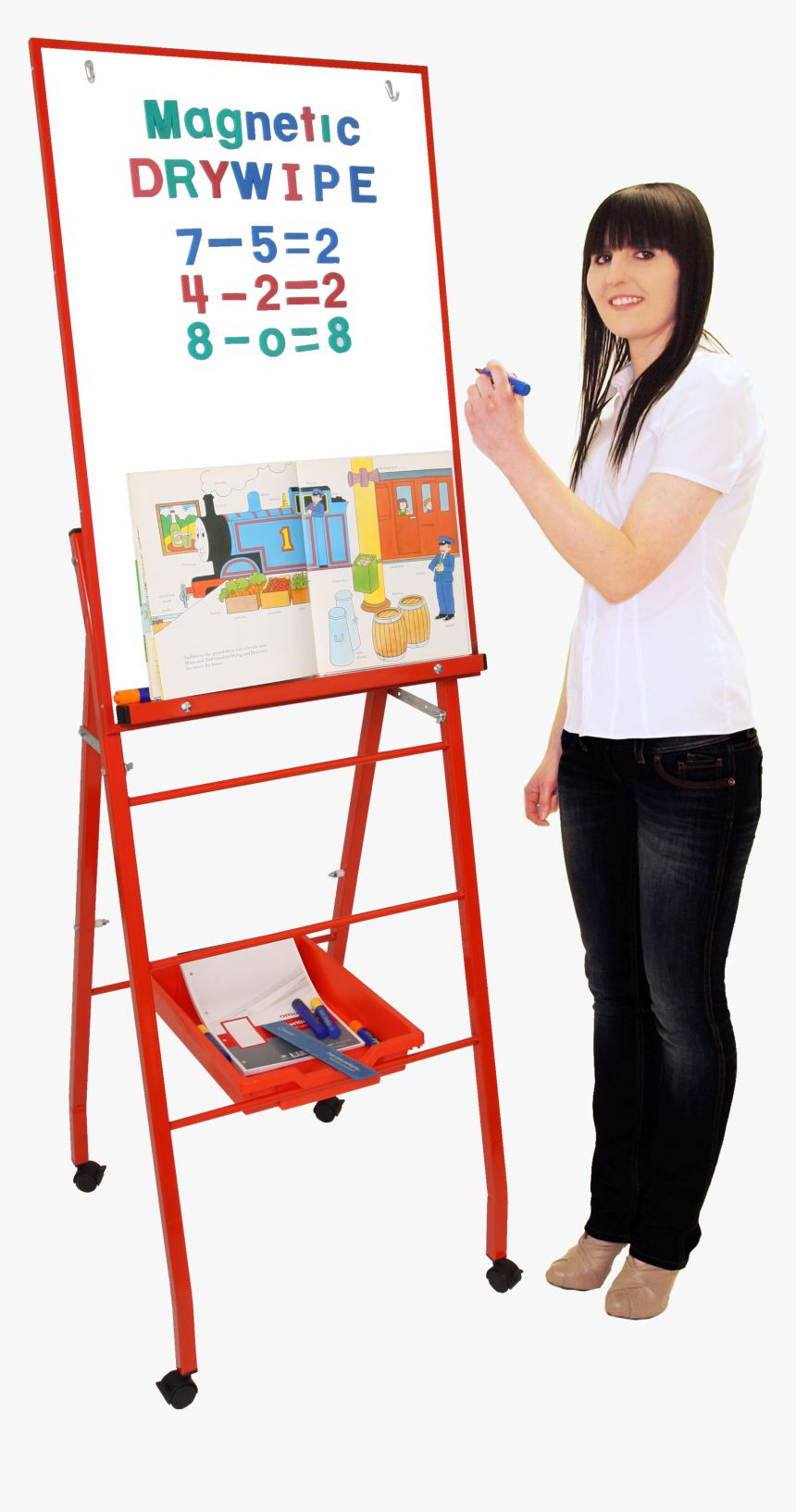 Single Boarded Mobile A-frame - Girl, HD Png Download