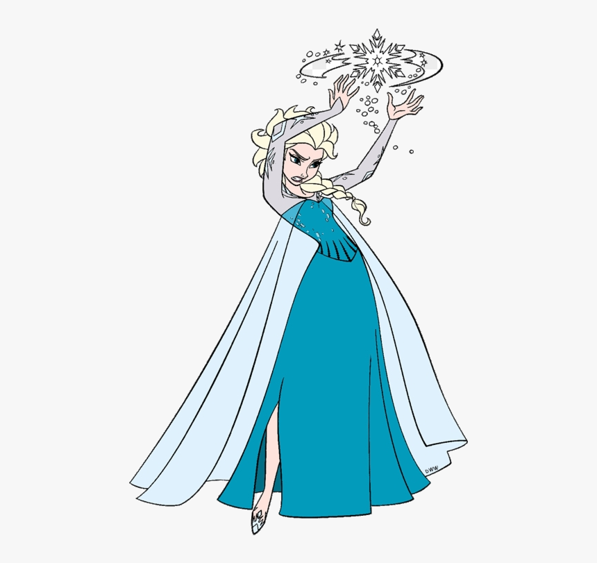 Elsa Disney Clipart Lois Griffin In Dress Transparent - Elsa, HD Png Download