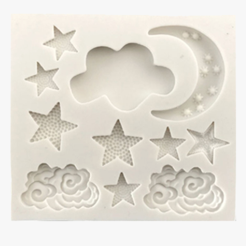 Moldes De Estrellas Nubes Y Lunas, HD Png Download