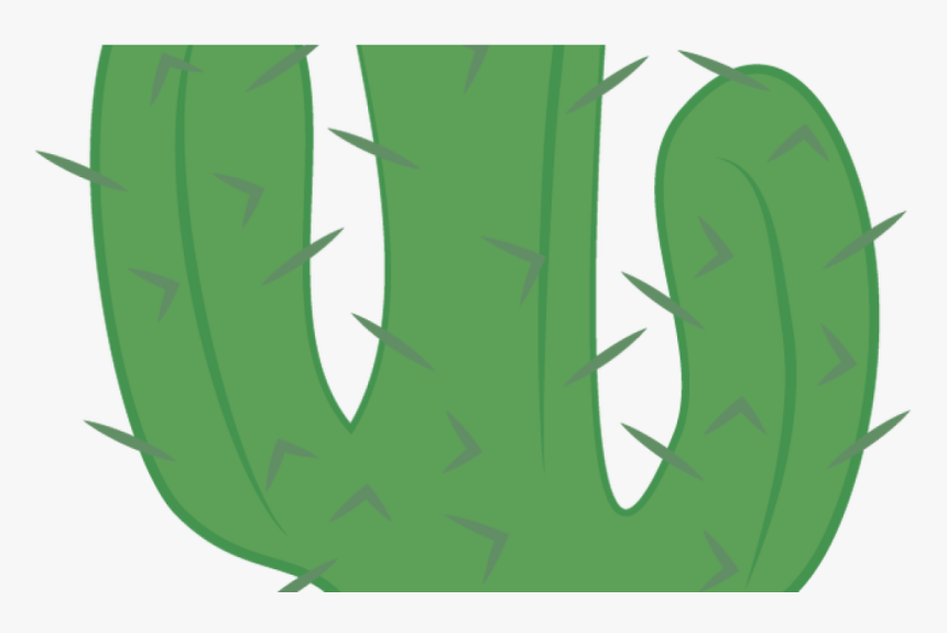 Cactus With Christmas Lights Clipart Christmaswallsco - Cartoon Cactus Clip Art, HD Png Download