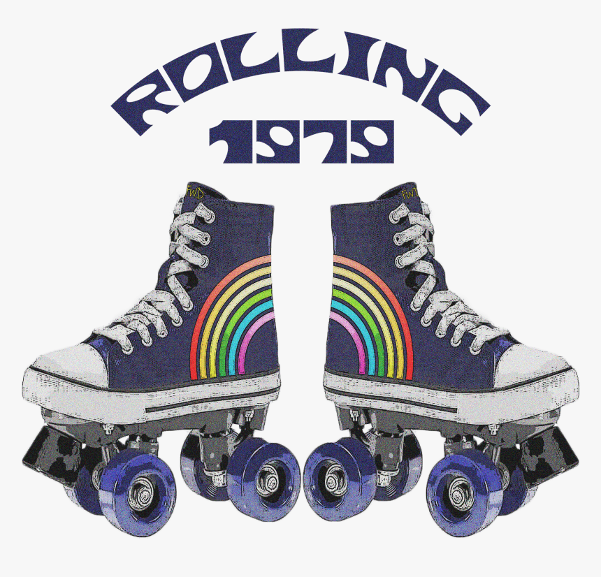 Retro Roller Skate Png, Transparent Png
