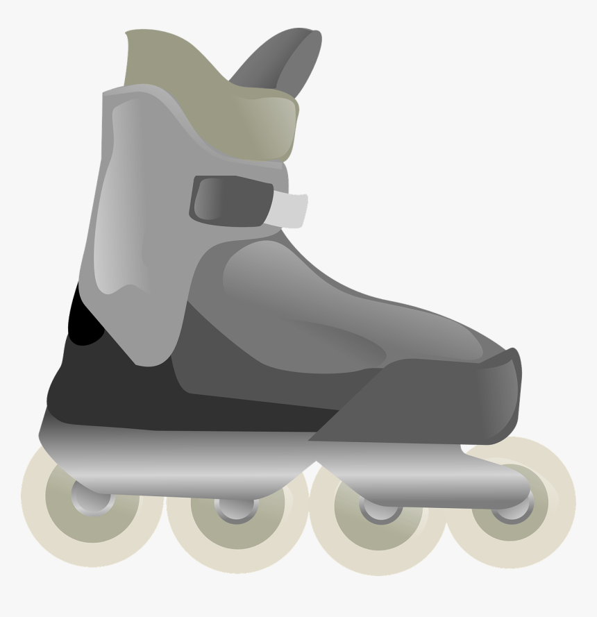 Health Benefits Of Roller Skating Roller Blades Clipart No Background